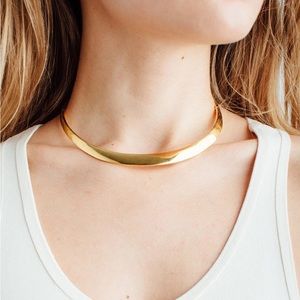 GOLD TONE PRISM NWCK CUFF